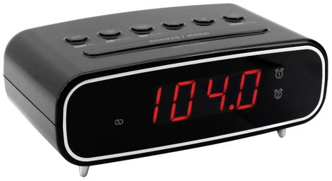 soundmaster UR111SW Rádiós ébresztőóra URH URH Ébresztő funkció Fekete 3. kép
