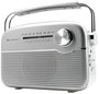 soundmaster TR480SI Akkus rádió URH URH Napelem Ezüst bélyegkép