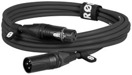 Rode XLR3M XLR Összekötőkábel 3 m Fekete