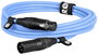 Rode XLR3M-B XLR Összekötőkábel 3 m Kék bélyegkép