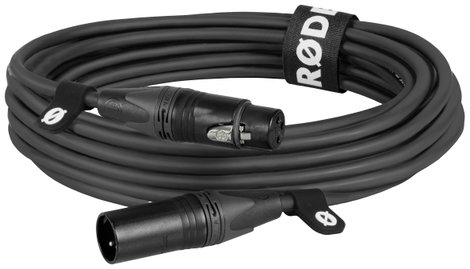 Rode XLR6M XLR Összekötőkábel 6 m Fekete