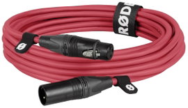 Rode XLR6M-R XLR Összekötőkábel Piros