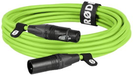 Rode XLR6M-G XLR Összekötőkábel Zöld