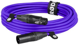 Rode XLR6M-PU XLR Összekötőkábel Lila