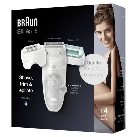 Braun LEGEPIL Epilátor Fehér 5. kép