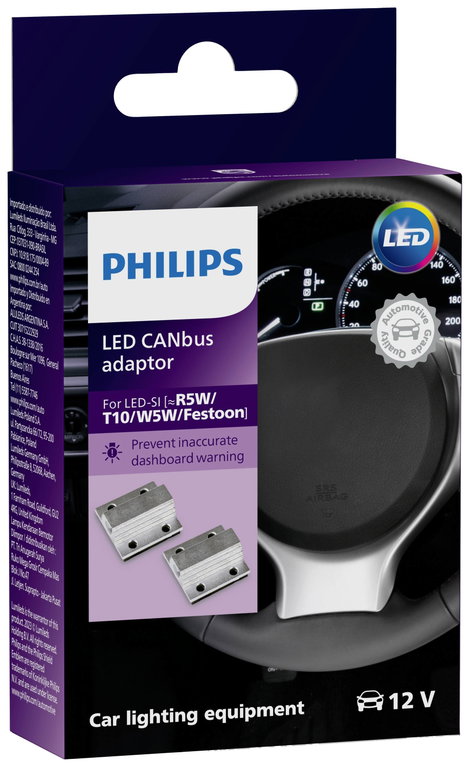 Philips CanBus terhelő ellenállás 12956X2 Kivitel (autó világítás) W5W 2. kép