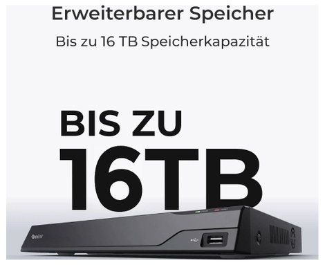 Reolink NVS16 16 csatornás Hálózati videófelvevő 3. kép