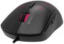 SpeedLink CORAX Gamer egér USB Fekete 5 Gombok 3200 dpi Világít, Beépített görgetőkerék 4. bélyegkép