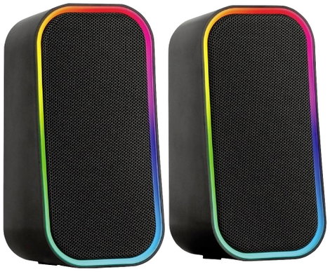 SpeedLink TOKEN Számítógép hangszóró Bluetooth™, Vezetékes 6 W Fekete, RGB