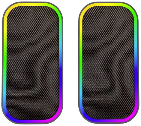 SpeedLink TOKEN Számítógép hangszóró Bluetooth™, Vezetékes 6 W Fekete, RGB 2. kép