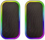 SpeedLink TOKEN Számítógép hangszóró Bluetooth™, Vezetékes 6 W Fekete, RGB 2. bélyegkép