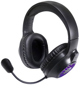 SpeedLink TYRON Gamer Over Ear headset Vezetékes Stereo Fekete, RGB Headset, Hangerő szabályozás, Mi