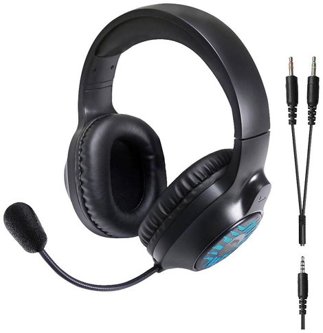 SpeedLink TYRON Gamer Over Ear headset Vezetékes Stereo Fekete, RGB Headset, Hangerő szabályozás, Mi 3. kép