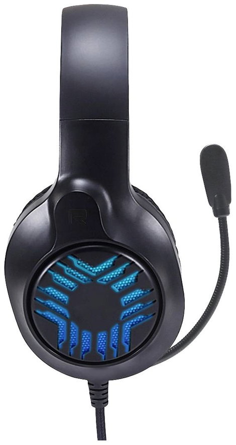 SpeedLink TYRON Gamer Over Ear headset Vezetékes Stereo Fekete, RGB Headset, Hangerő szabályozás, Mi 4. kép