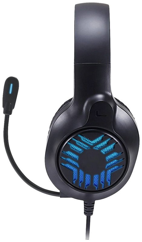 SpeedLink TYRON Gamer Over Ear headset Vezetékes Stereo Fekete, RGB Headset, Hangerő szabályozás, Mi 5. kép