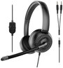 SpeedLink METIS On Ear headset Vezetékes Stereo Fekete Headset, Hangerő szabályozás, Mikrofon némítá bélyegkép