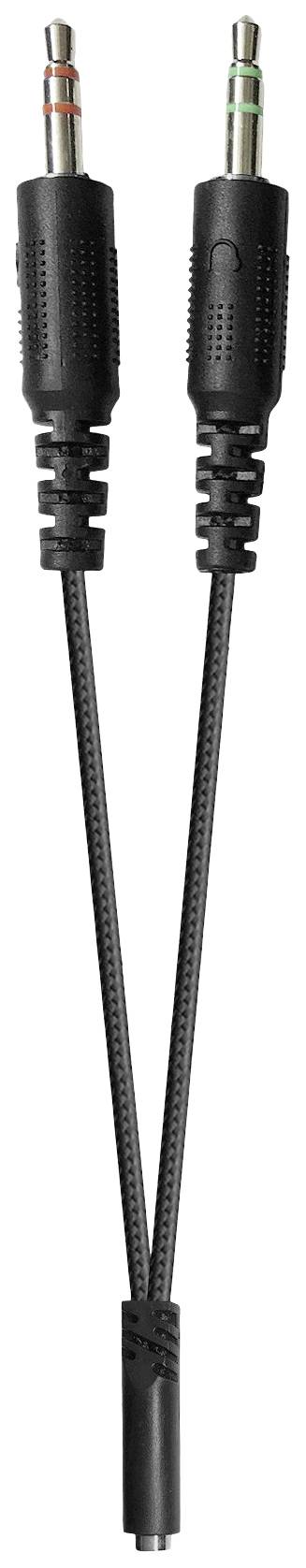 SpeedLink METIS On Ear headset Vezetékes Stereo Fekete Headset, Hangerő szabályozás, Mikrofon némítá 5. kép