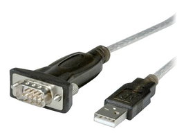 Roline Számítógép Konverter [1x USB 2.0 dugó, A típus - 1x RS232 dugó]