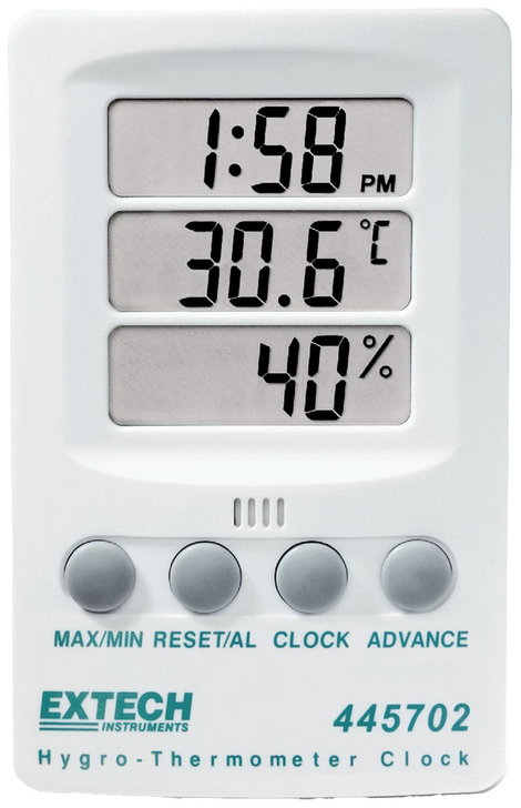 Extech 445702 Hőmérséklet- és légnedvesség mérő Fehér