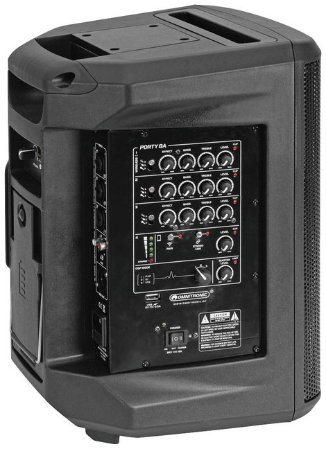 Omnitronic Porty-8A Buli hangfal Akkuról üzemeltetett 1 db 4. kép