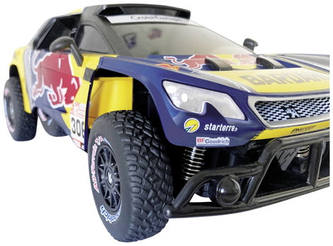 Carson Modellsport 500404311 Peugeot Rally 3008 DKR LOEB 1:16 RC modellautó Elektro Rally 5. kép