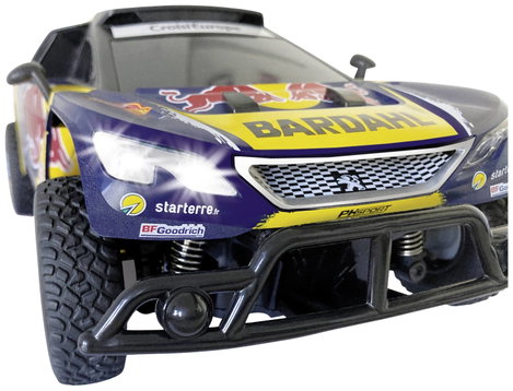 Carson Modellsport 500404311 Peugeot Rally 3008 DKR LOEB 1:16 RC modellautó Elektro Rally 7. kép