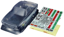 Tamiya 300051729 1:10 Karosszéria Alfa Romeo Giulia Club Lakkozatlan