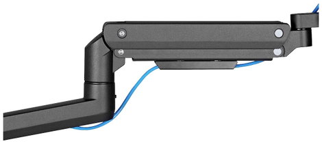 LogiLink BP0169 1 részes Monitor fali tartó Fekete Forgatható, Állítható magasságú, Dönthető, Forgat 5. kép