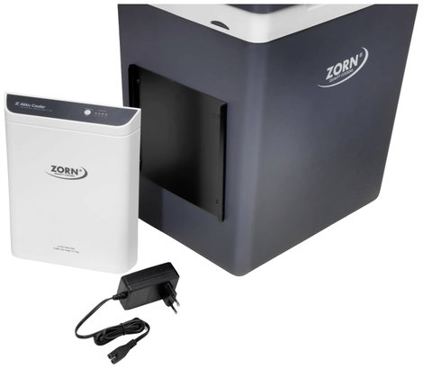 ZORN Cooler Z 26 LNP 7,8 Ah Hűtő- és fűtő láda EEK: D (A - G) Termoelektromos 12 V, 230 V DC/AC Feke 2. kép