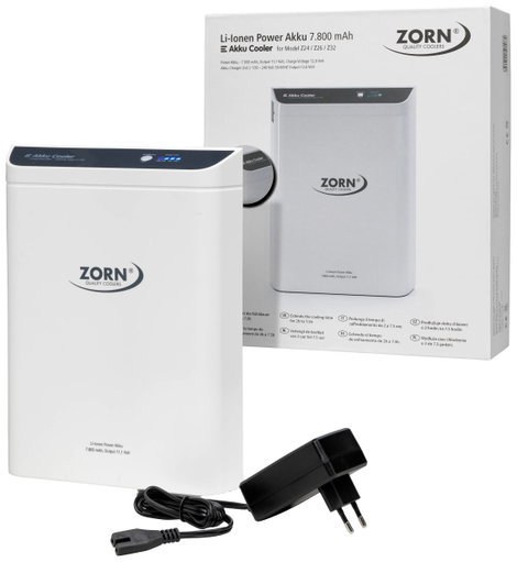ZORN Cooler Z 26 LNP 7,8 Ah Hűtő- és fűtő láda EEK: D (A - G) Termoelektromos 12 V, 230 V DC/AC Feke 6. kép