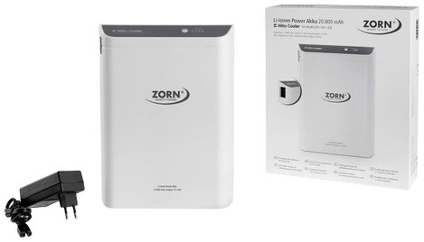 ZORN Cooler Z 26 LNE 7,8 Ah Hűtőláda EEK: E (A - G) Termoelektromos 12 V, 230 V DC/AC Kék-fehér 25 l 4. kép