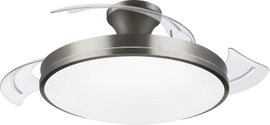 Philips Atlas Mennyezeti ventilátor 28 W, 35 W (Ø x Ma) 490 mm x 418 mm Nikkel