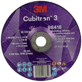 Cubitron 98418 Csiszolókorong Ø 180 mm Furat átmérő 22.23 mm 10 db