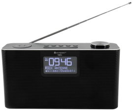 soundmaster DAB700SW Asztali rádió DAB+, URH Bluetooth®, AUX, DAB+, URH, SD, USB Ébresztő funkció, K