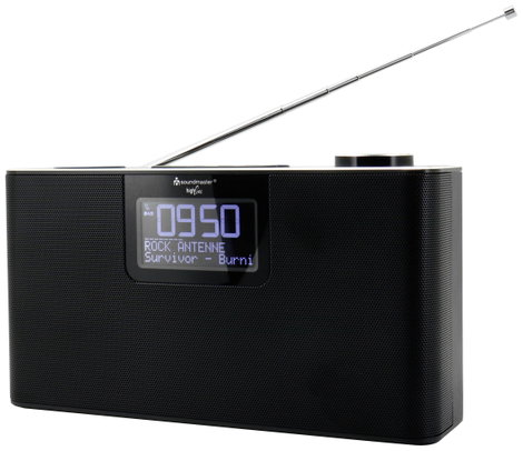soundmaster DAB700SW Asztali rádió DAB+, URH Bluetooth®, AUX, DAB+, URH, SD, USB Ébresztő funkció, K 2. kép