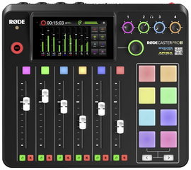 RODE Microphones RØDECaster Pro II 9 csatornás Mikrofon keverőpult