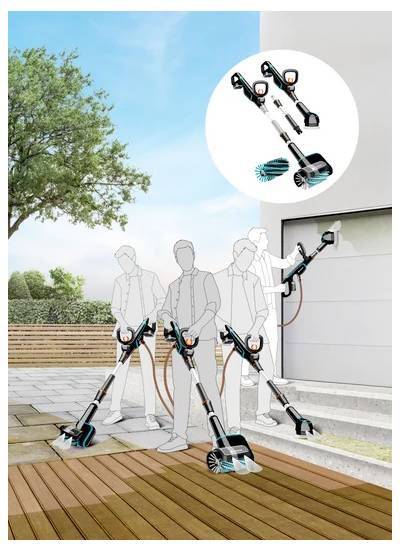 GARDENA AquaBrush Universal P4A 14842-20 Akkus multi tisztító 18 V 10. kép