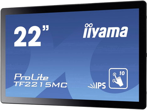 Iiyama ProLite TF2215MC Érintőképernyős monitor EEK: F (A - G) 54.6 cm (21.5 coll) 1920 x 1080 pixel 8. kép