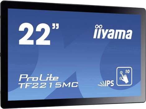 Iiyama ProLite TF2215MC Érintőképernyős monitor EEK: F (A - G) 54.6 cm (21.5 coll) 1920 x 1080 pixel 9. kép