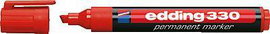 Edding 330 4-330002 Permanent marker Piros Vízálló: Igen