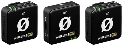 RODE Microphones Wireless ME Dual Mikrofon készlet Átviteli mód:Rádiójel vezérlésű, Analóg, Digitáli