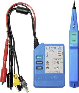 Kurth Electronic KE701 Vezetékkereső Folytonosság, Azonosító, Vezeték keresés, Megszakítás