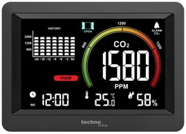 Technoline WL1028 WL1028 CO2 kijelző / CO2 mérőműszer