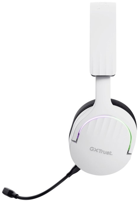 Trust GXT491 FAYZO Gamer Over Ear headset Bluetooth® Virtual Surround Fehér Surround hangzás, Mikrof 5. kép