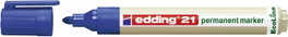Edding edding 21 permanent marker EcoLine 4-21003 Permanent marker Kék Vízálló: Igen