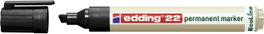 Edding edding 22 permanent marker EcoLine 4-22001 Permanent marker Fekete Vízálló: Igen