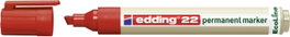 Edding edding 22 permanent marker EcoLine 4-22002 Permanent marker Piros Vízálló: Igen