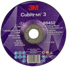 Cubitron 98452 Csiszolókorong Ø 150 mm Furat átmérő 22.23 mm 10 db