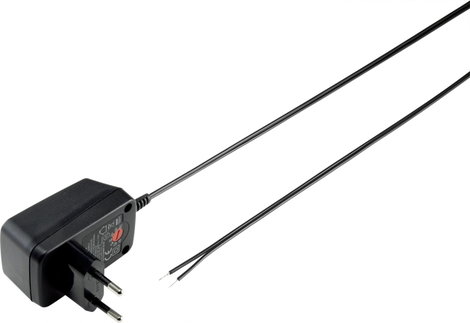 Állítható dugasztápegység nyílt kábelvéggel 0,6 A 7,2 W 3 - 12 VDC, VOLTCRAFT SNG-600N-OW 3. kép