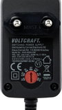 Állítható dugasztápegység nyílt kábelvéggel 0,6 A 7,2 W 3 - 12 VDC, VOLTCRAFT SNG-600N-OW 4. bélyegkép